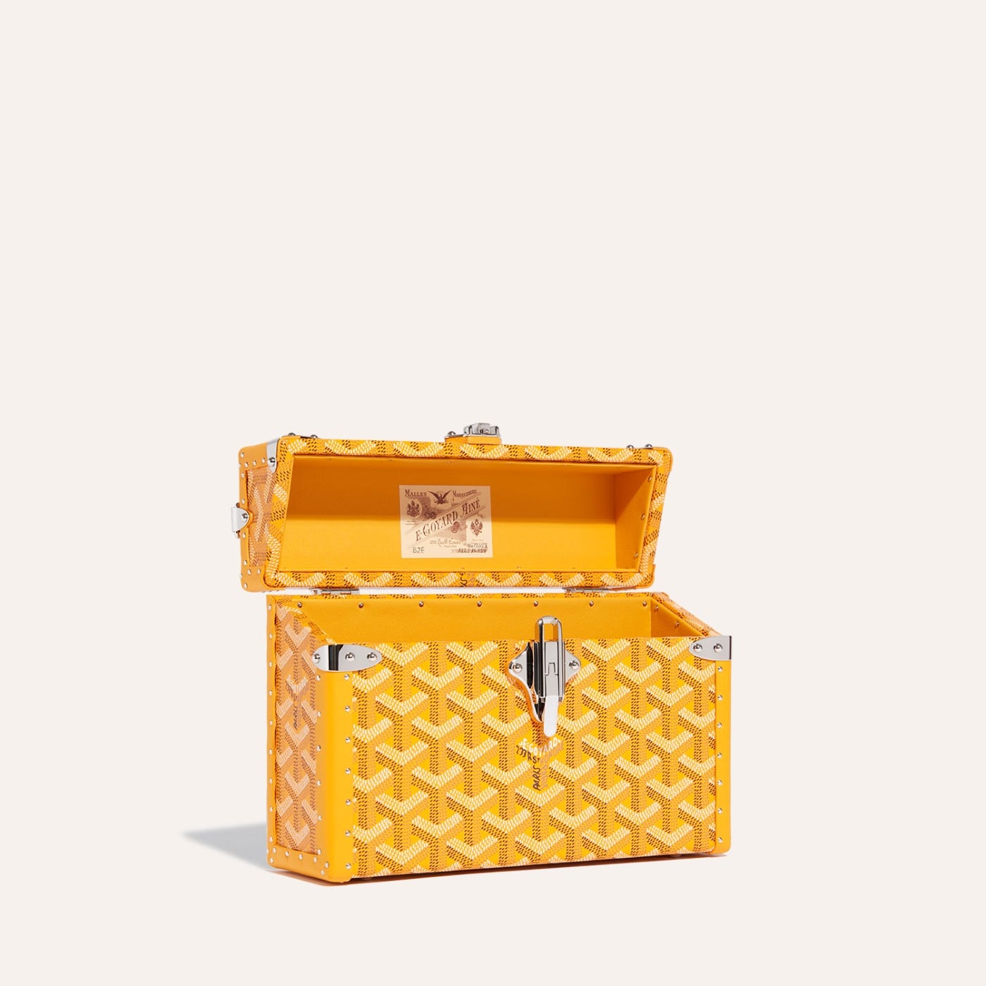 Goyard Cassette Trunk Bag Yellow - Image 4